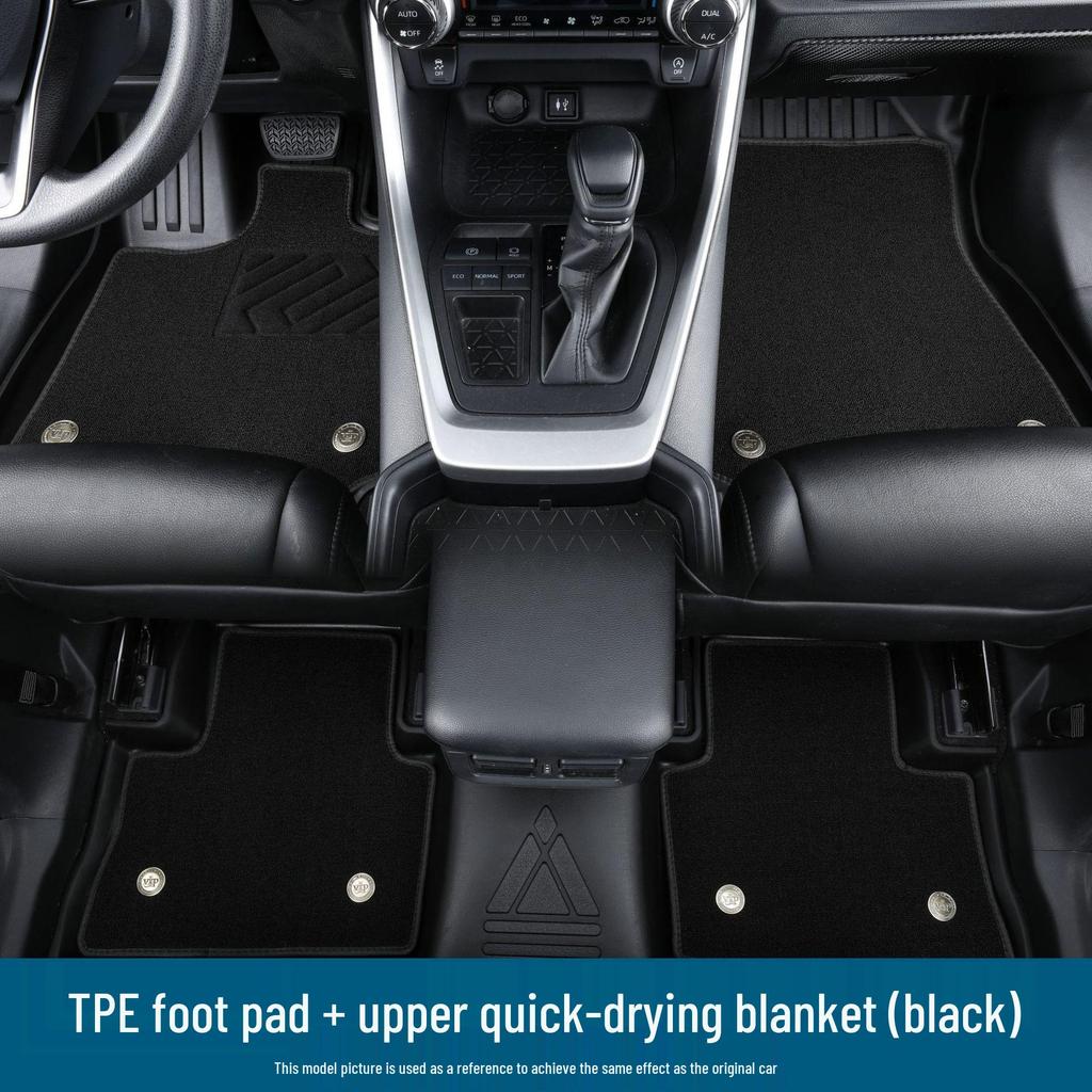 Compatible Yueyi 07 Floor Mats: Non-Slip, Wear-Resistant, Eco-Friendly TPE, Custom Fit for 25 Models.