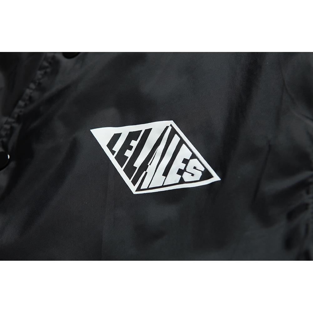 Lelales Diamond Coach Jacket - Black