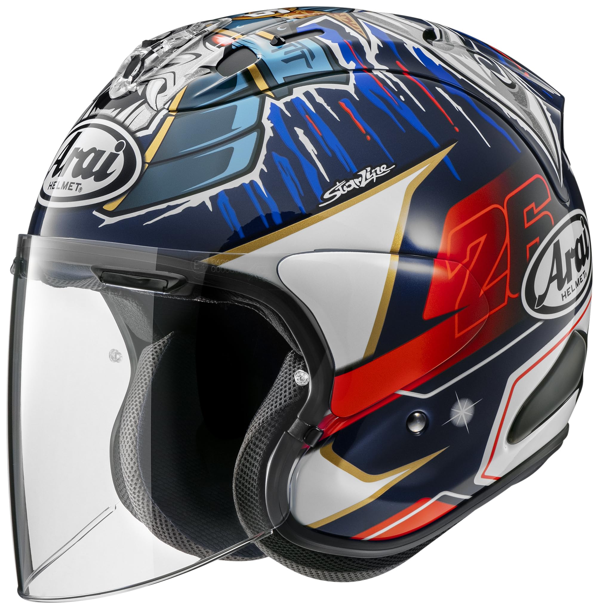 

Мотоциклетний шолом Arai Jet PEDROSA SHOGUN 61 см VZ-Ram