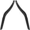BMW X1 E84 09-15 BLACK interior door handle front = rear left + right 2 pcs. SET