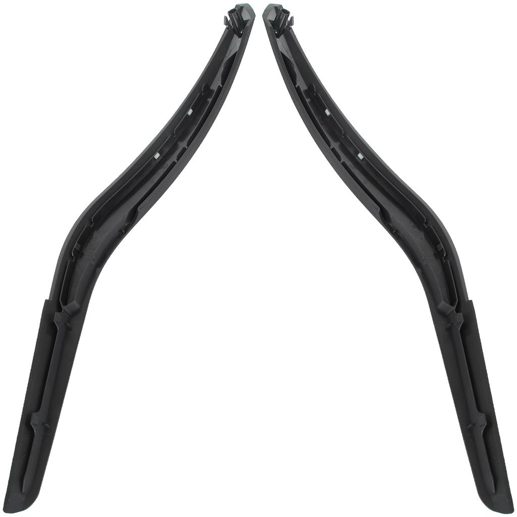BMW X1 E84 09-15 BLACK interior door handle front = rear left + right 2 pcs. SET