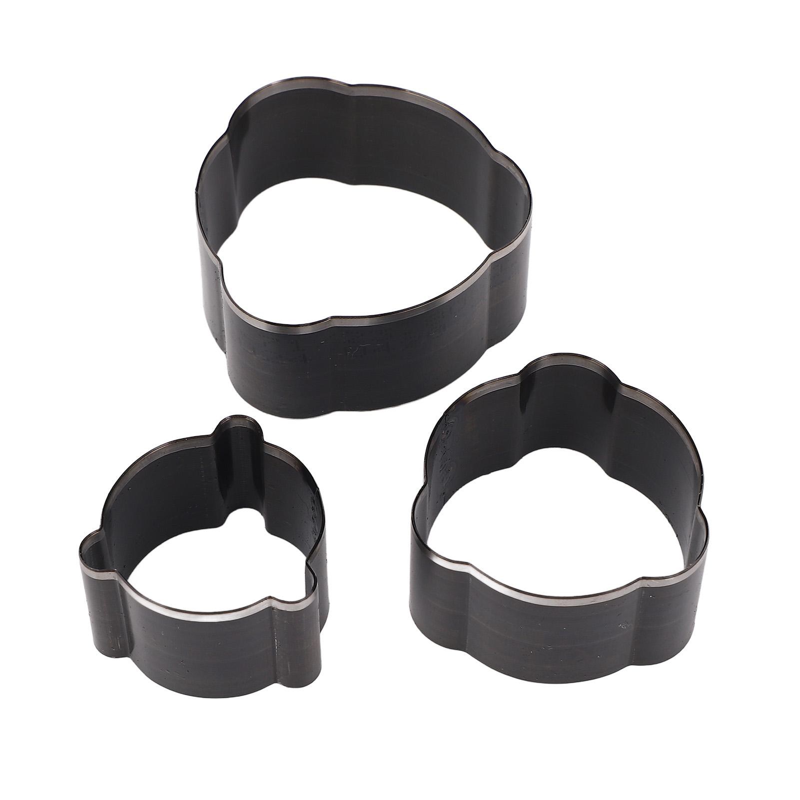 

Набор из 3 шт. штампов для резки кожи в форме самолета, ручной штамповочный инструмент из легированной стали 47 40 33 мм сторона