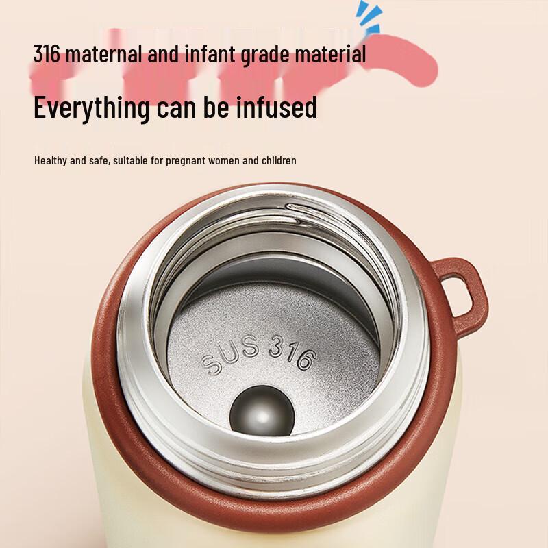 Cille 450ml Stainless Steel Insulated Mug