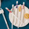 5 Pairs /10 Pairs High-end Prevent Mold High-temperature Resistant Ceramic Chopsticks High-end Hotel Chopsticks Household Chopsticks