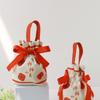 Drawstring Wedding Candy Bag Bowknot Chinese Style Handbag Portable New Year Gifts Bag  Party