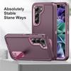 Defend three-proof Samsung S25Ultra mobile phone case s24ultra suitable for A56 bracket anti-drop protective case