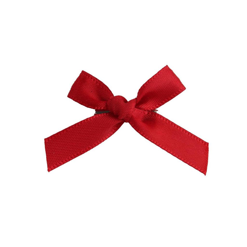 Ballet Style 4cm Bow Duckbill Hair Clip - Sweet Ribbon Hair Accessory