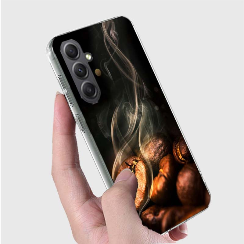 Newly Baked Coffee Beans Phone Case for Samsung A16 A26 A36 A56 A17 A37 A57 A07 A06 A02S A03 A04S A05S Galaxy Note 20 10 A50S A7