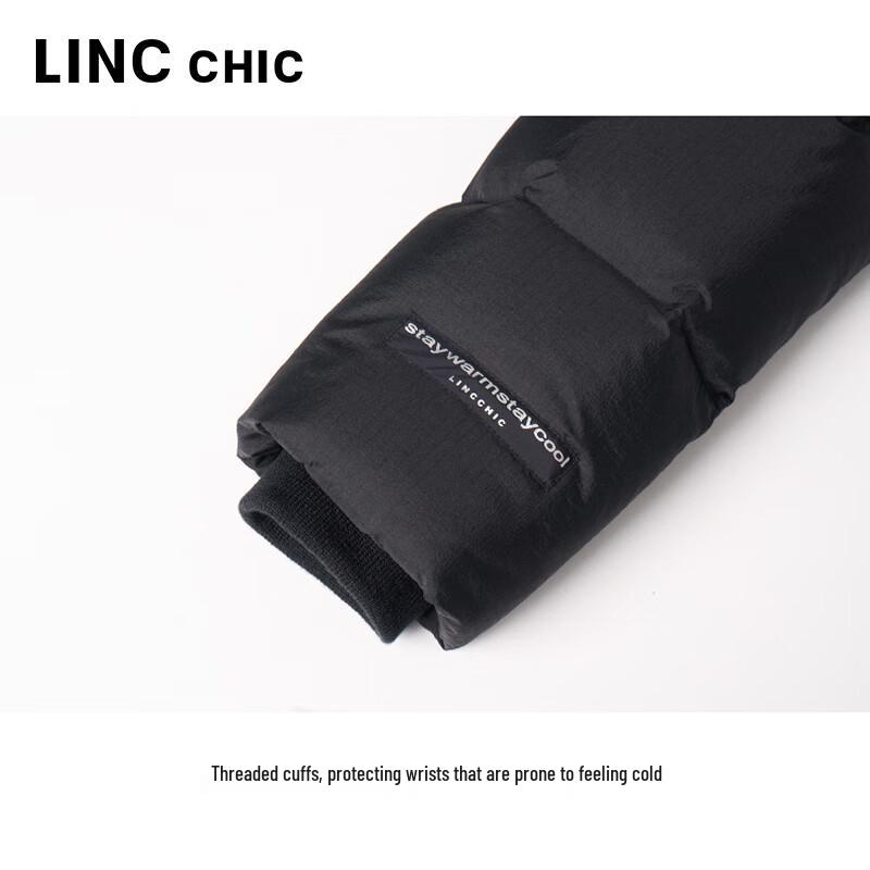 Jinyujie Women's 2025 Winter 90% Duck Down Hooded Mid-Length Puffer Jacket