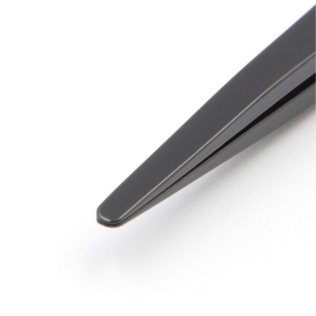 KEIBA Pęsety płaskie powlekane kationowo, 2A, TS-2-I