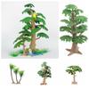 Plastic Coconut Tree Cypress Landscape Tree Model Gardening Ornament Simulation Cypress  Sand Table