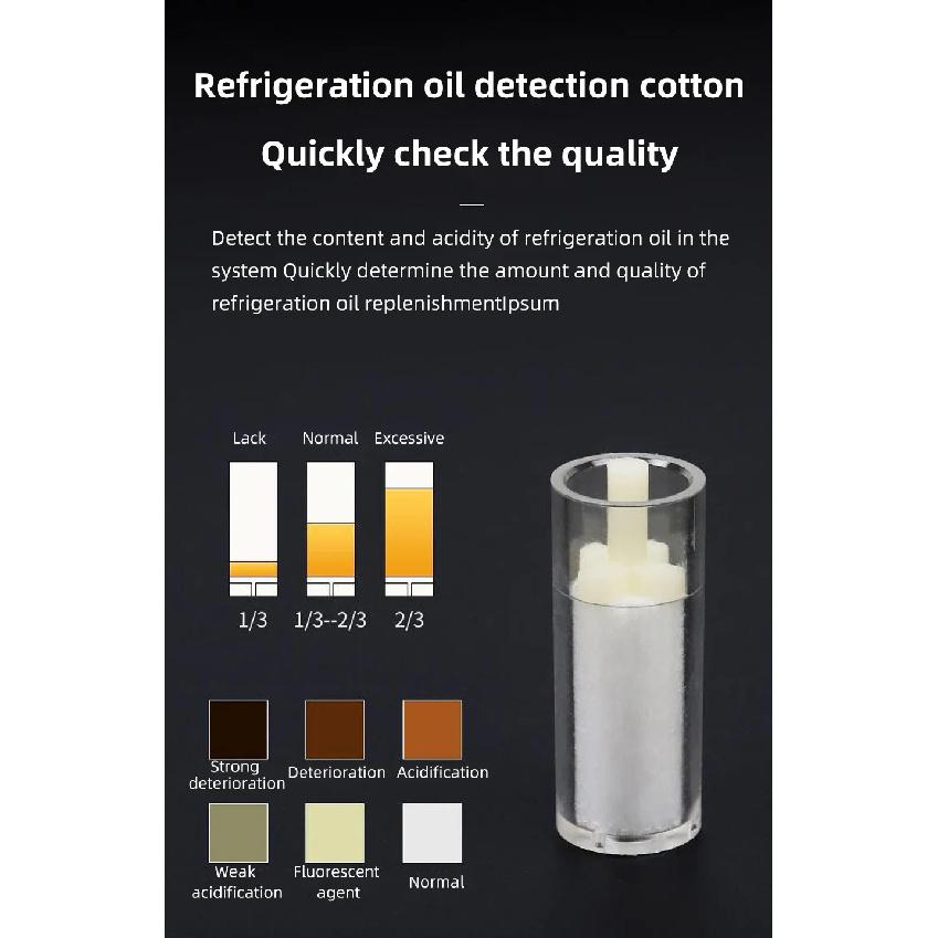 Automotive Air Conditioning Refrigeration Oil Filtration Analyzer Refrigerant Oil Replacement Tool Purity Detection Purifier