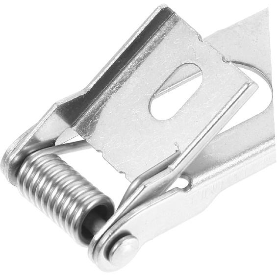 8pcs Spring Clip Retaining Clips for Recessed Lighting Fixed Clip for Panel Lamp Durable Light Securing Clamps Compatible Lamp Accessories for