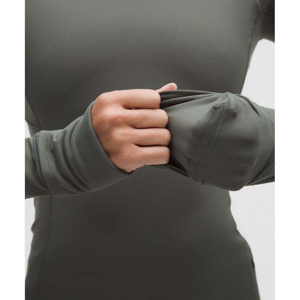 Lululemon Es S Rulu Langarmhemd Aktualisiertes Palmen-Dekor