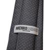 Bonding Process Backed Fabric Volume Feeling Made In Japan MADE IN JAPAN Necktie Brand KOSHINO Plain Pattern Silk Unisex Compatible [Michiko London]