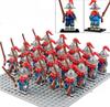 Spartan Warrior Toy Set: 21-Piece Roman Warrior Series for Kids