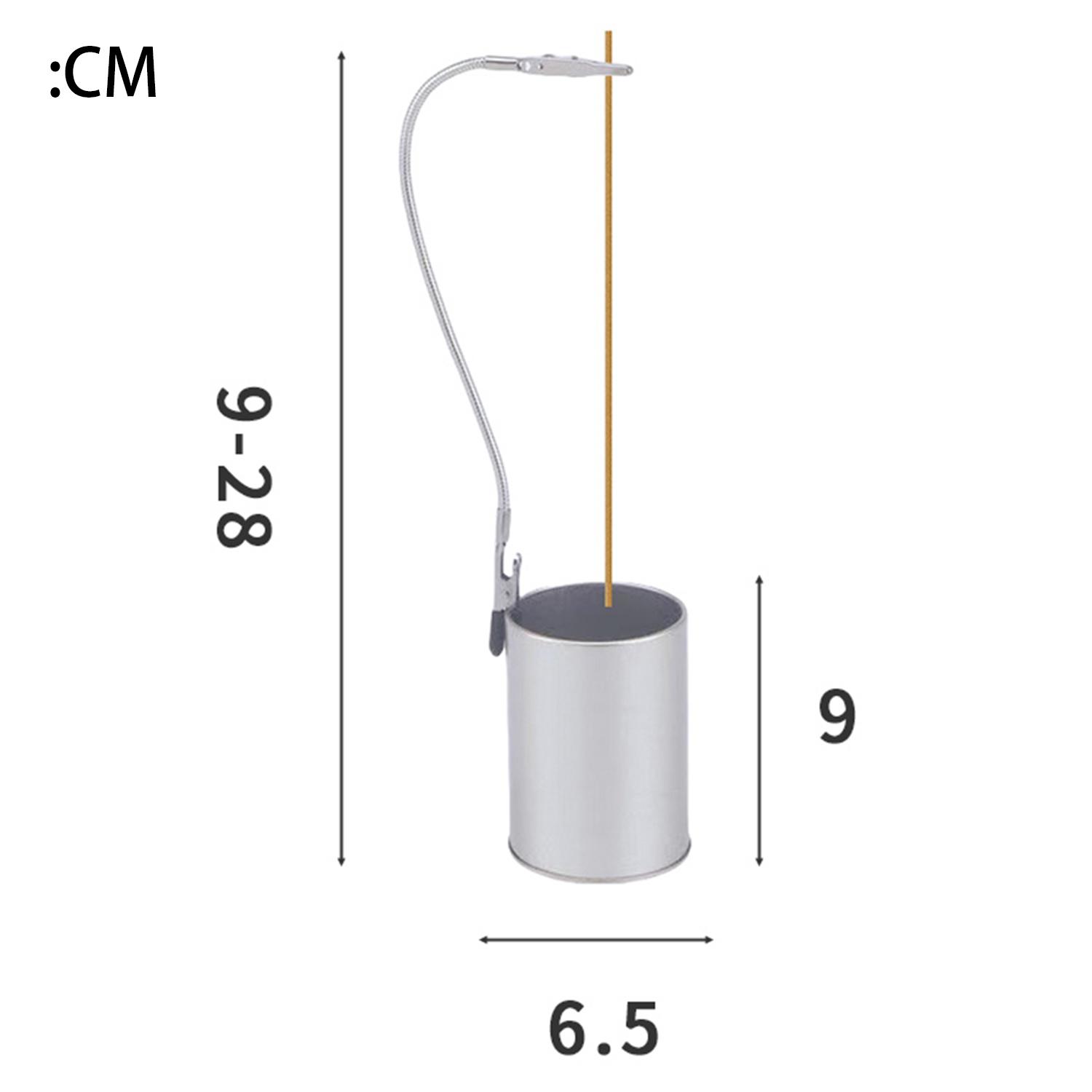 

Регулируемая подставка для благовоний для палочек, пеплоуловитель для летающего пепла, металлическая пепельница, декор для дома для йоги и медитации