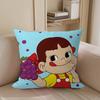 Cartoon M-Milky Peko-chanS Pillow Case Removable Washable Cushion Cover – All-Season Soft Linen