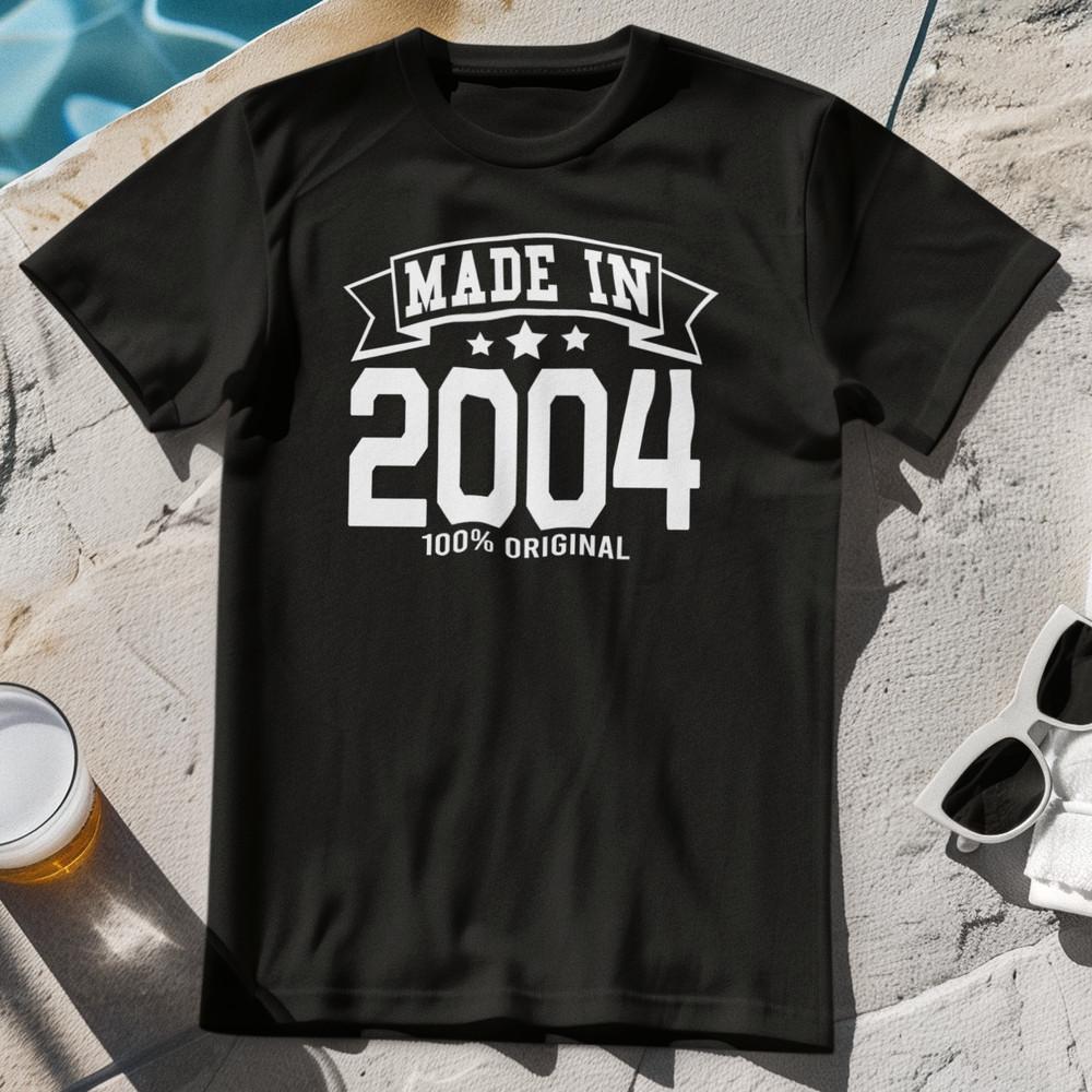 MADE IN 2004 T-SHIRT - birthday celebrate gift son present year of birth card t Unisex T-Shirt