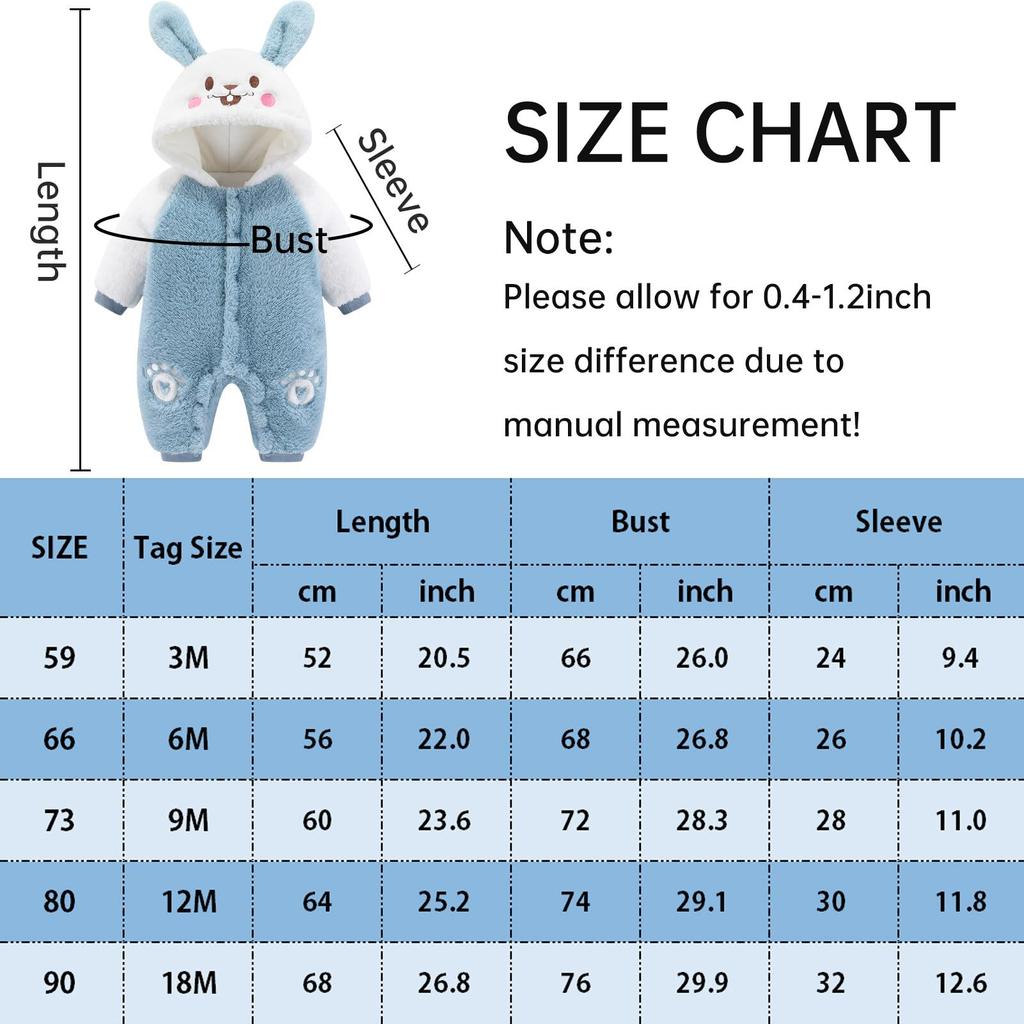 Warm Baby Baby Newborn Baby Fleece Open For Baby Shower Cold Heat Retention B 66 [Panegy] Clothes, Rompers, Coveralls, Overalls, Lined, Hooded, Front,