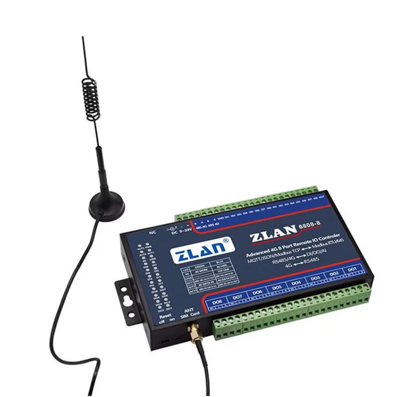 ZLAN6808-8 4G Remote IO Controller