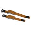 Uxcell Guitar String Dampers of Guitar String Cover Bass Silencer Damper Musical Instrument Accessory for Electric Brown (Set 2) 7"/7.8" Adjustable,