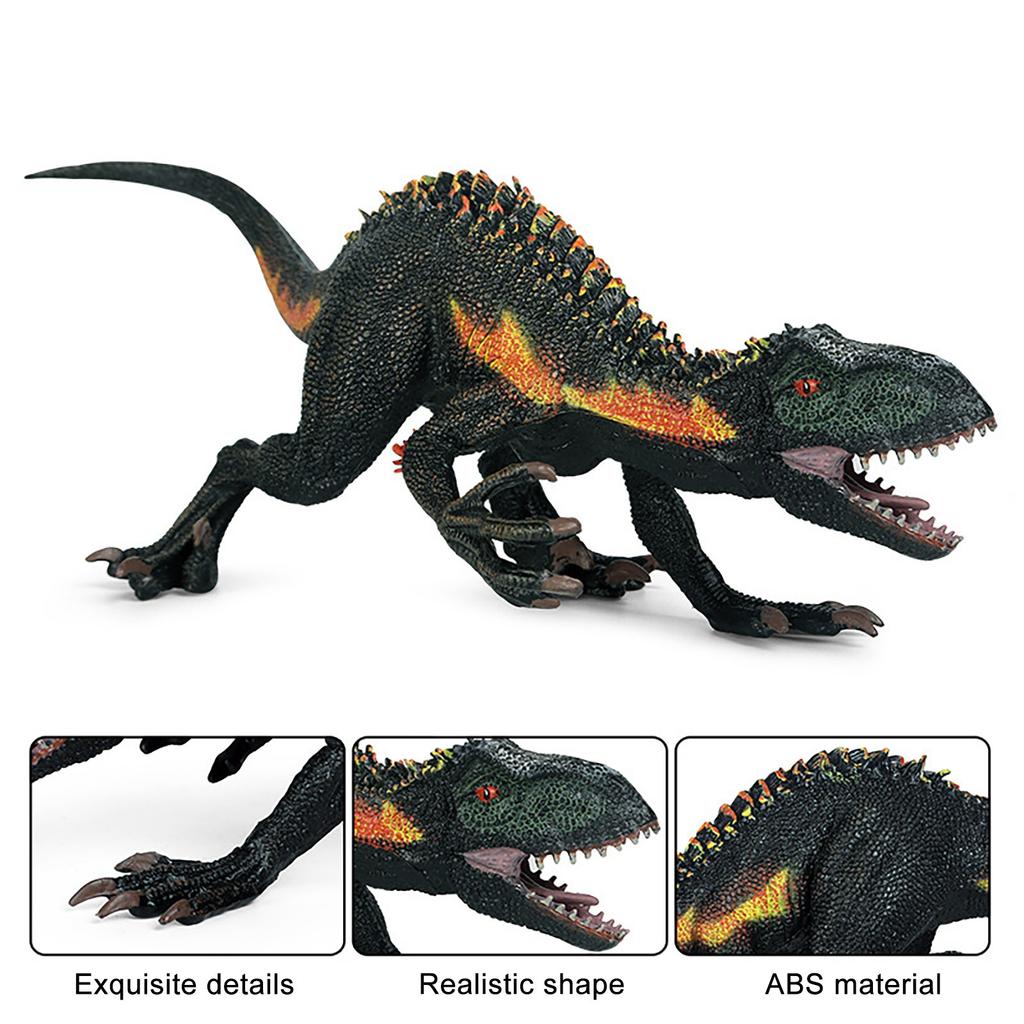 Realistic Dinosaur Model Lifelike Indominus Dinosaurs Figure Playset Educational