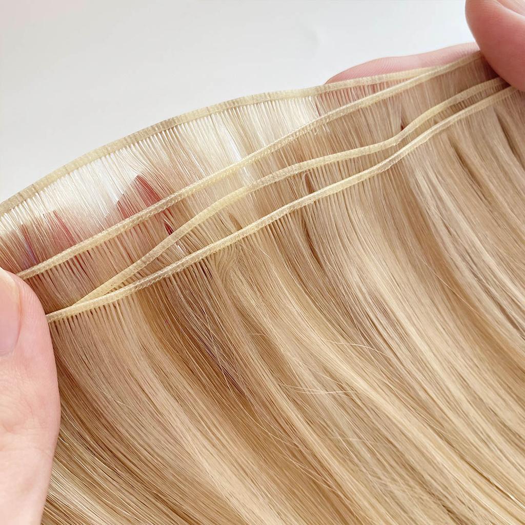 European Virgin Hair Double Drawn Straight Cuticle Aligned for Hair Extensions