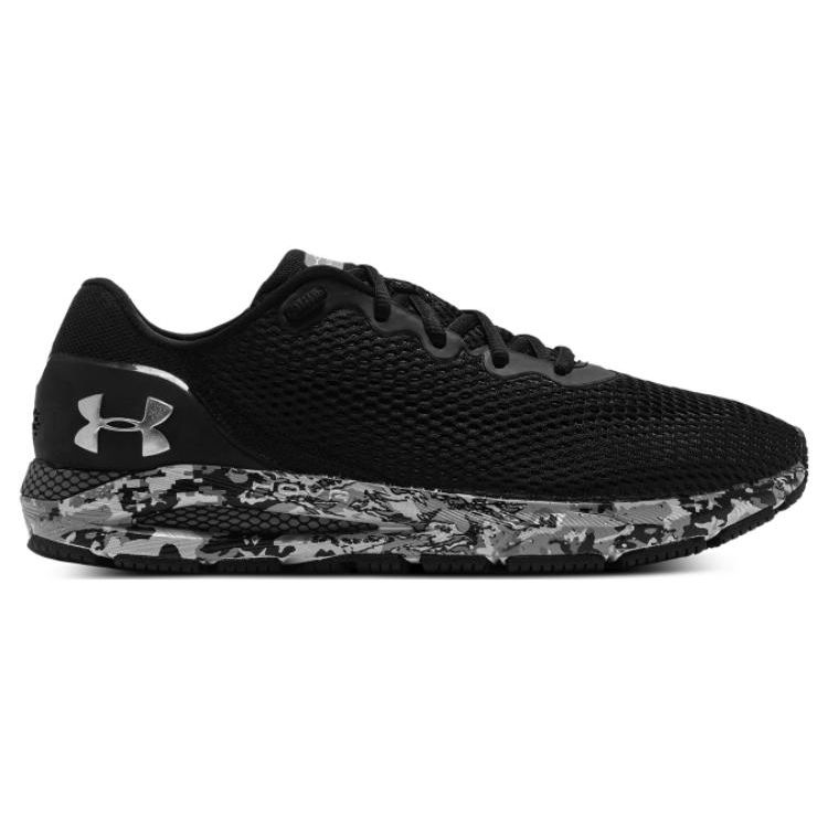 Under Armour HOVR Sonic 4 Soft Comfortable Rebound Breathable Mesh Low Top Casual Running Shoes Men Sneakers Black 3025471-001