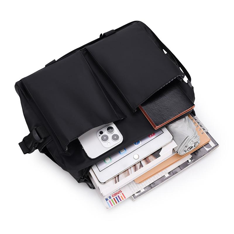 Fashion Satchels Men Shoulder Bags High Quality Waterproof Fabric Man Messenger Bag Large Capaity Men's Handbag Shoulder Bag Sac