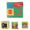 Vibrant Intelligence Development Cloth Bed Cognize Book Educational Toy For Babies