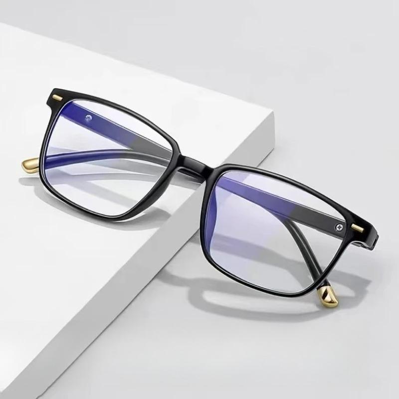 Classic Square Full Frame Presbyopia Glasses Trend Blue Light Blocking Eye Protection Youthful Unisex Eyeglasses +1.0 To +4.0