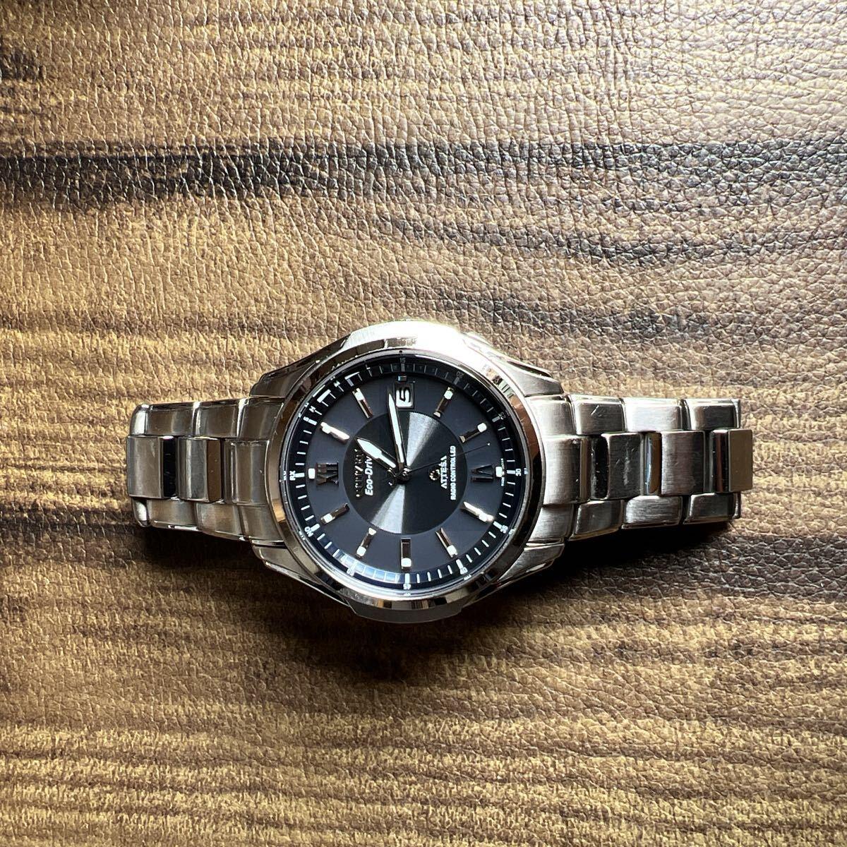 CITIZEN Citizen ATESSA Eco Drive Radio Solar Operating Item ATD53-2642 Men s Watch