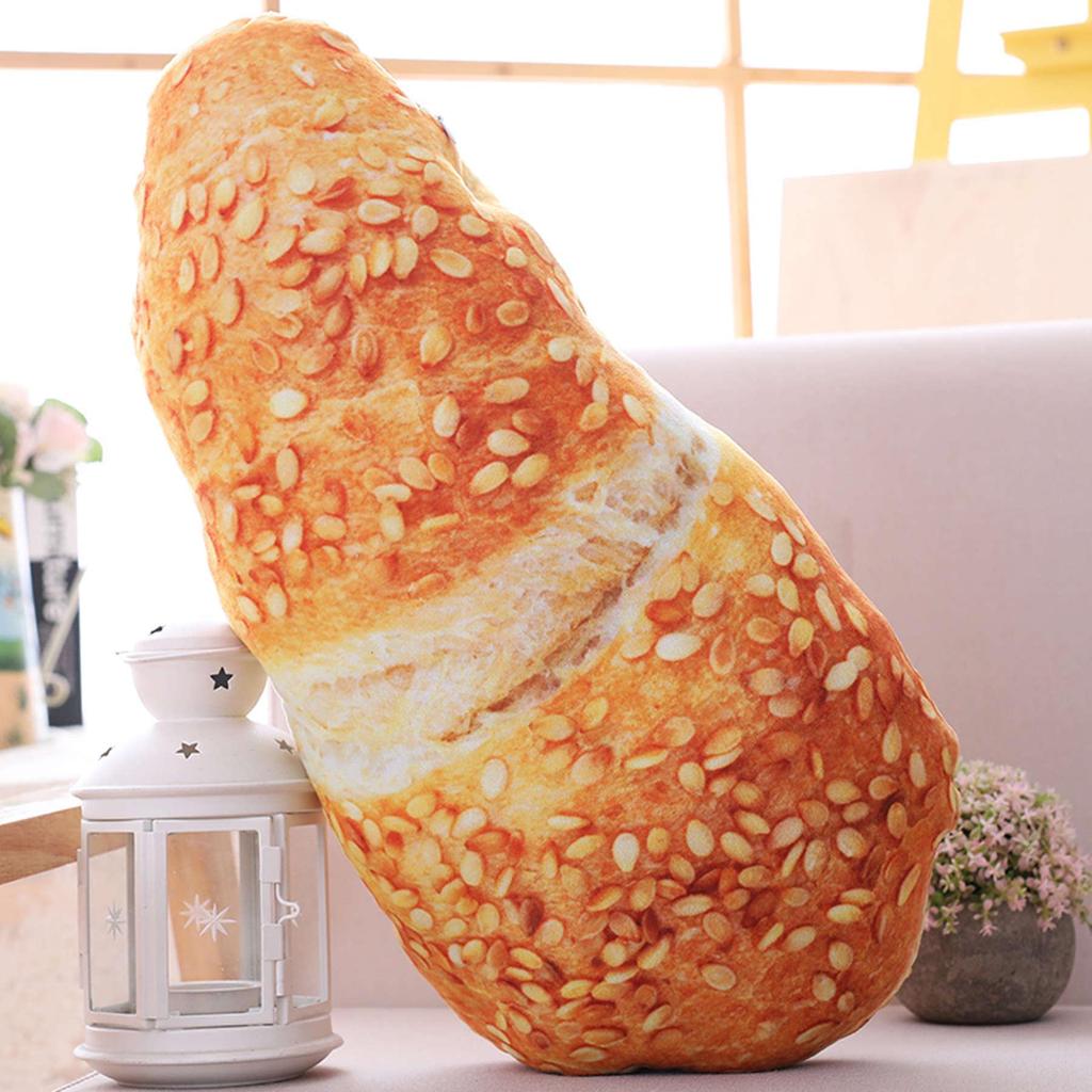3D Simulation Snack Butter Bread Cushion Pillow for Kids' Birthday Gift