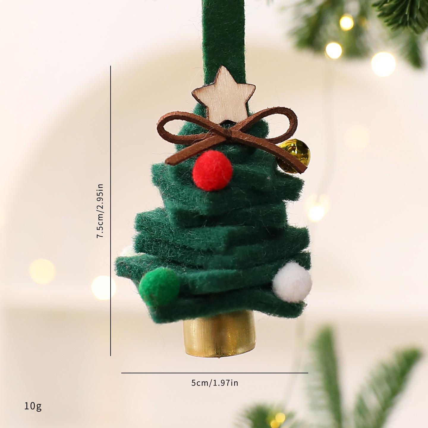 Felt Christmas Tree Bells Pendant Ornaments - In Stock Felt
