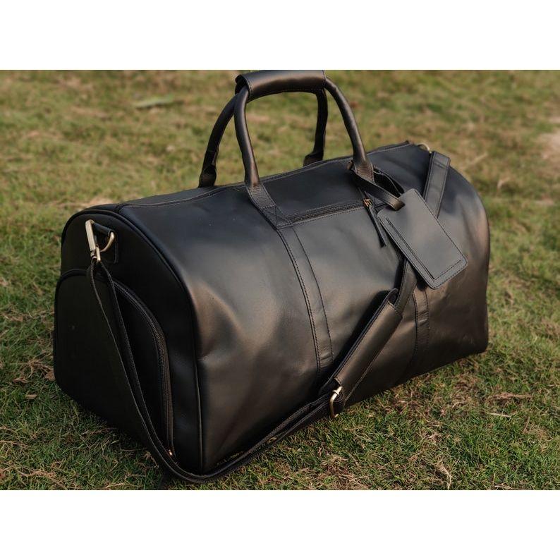 Leather Duffel Weekender Bag Mduffle Bag Full Grain Leather Overnight Weekend Bag Travel Gifts for Him Gym Boyfriend Holdall