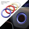 Car Styling Steering Wheel Logo Badge Stickers For BMW 1 2 3 5 Series 2011-2021 M3 M5 E36 E46 E60 E90 E92 F30 F31 F25 X1 F48 X3 RD5