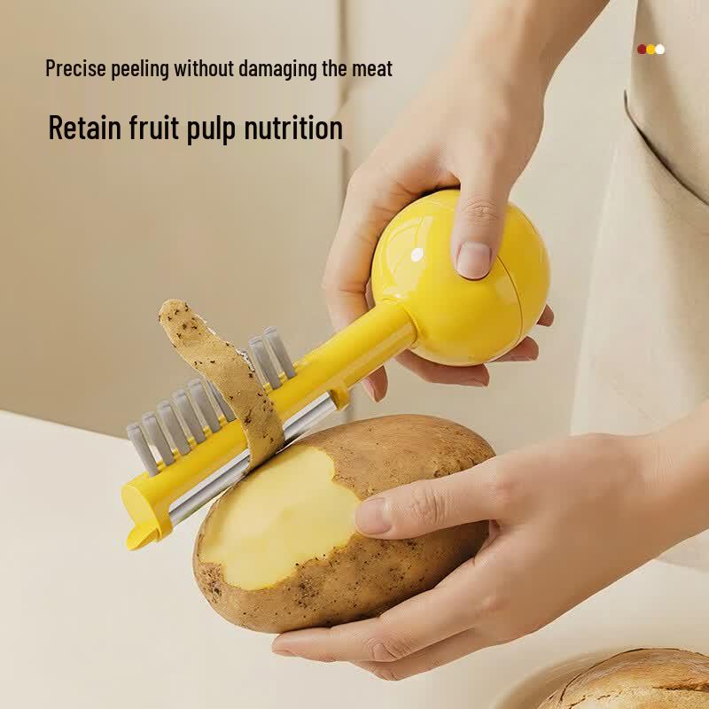 ZISIZ Roly-Poly Multi-functional Peeler & Brush Set