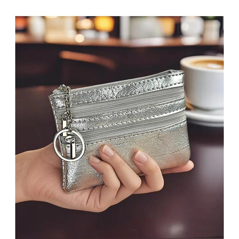 Women Men Coin Purse Men Small Bag Wallet Change Purses Zipper Money Bags Children Mini Wallets Leather Key Holder Purse