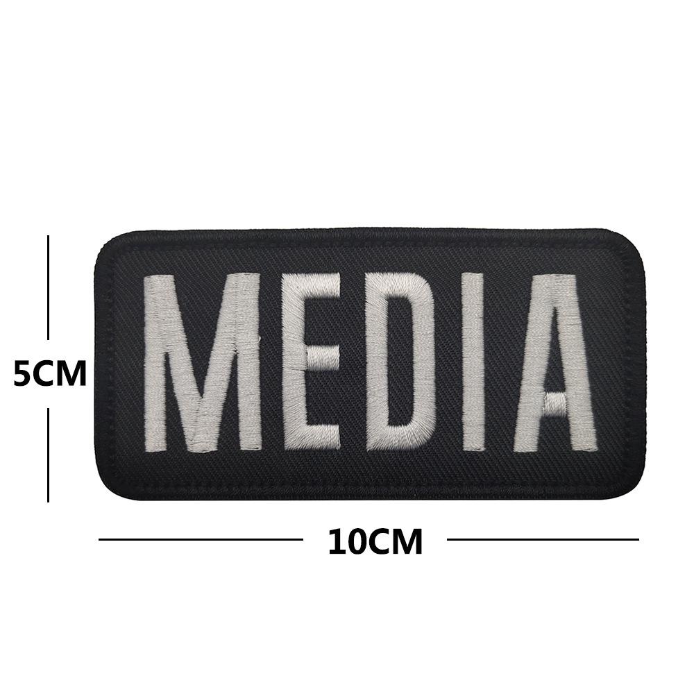 Sea Customer Tactical Journalist Vest with Large Embroidered Back & Chest Velcro Patches for Outdoor Media