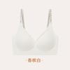 Traceless Underwear Women's Ultra-thin Summer Big Breasts Show Small Gathering Without Steel Rim Bra Sports Vest Type Large Size Bra