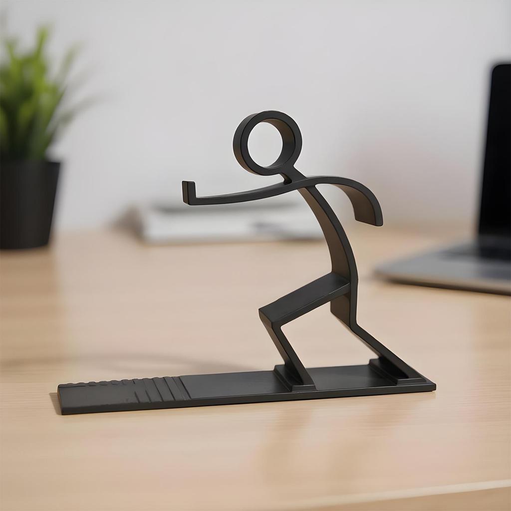 Bookends for Shelves Funny Bookshelf Ends Book Holder for Desk Non-slip Bookends Desk Organizer for CDs Documents Files Records