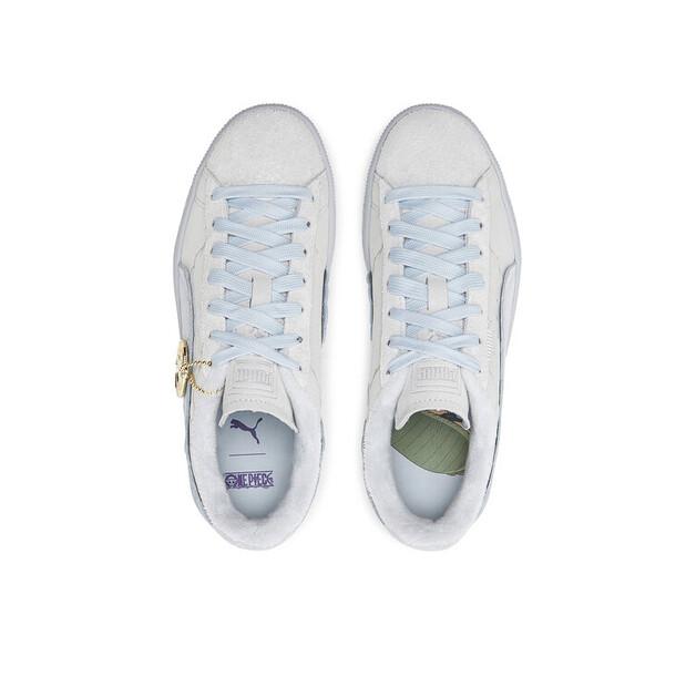 Мужские кроссовки Puma Замша 3 one piece 396524 01 серые