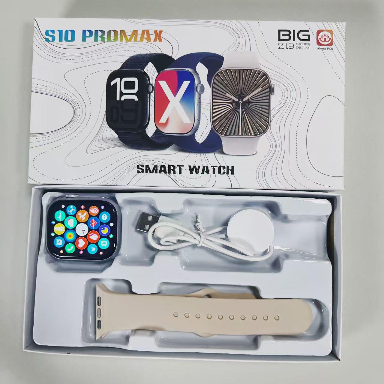 

S10 Promax Smartwatch Dynamic Island - Chinese Version with Alipay NFC & Bluetooth