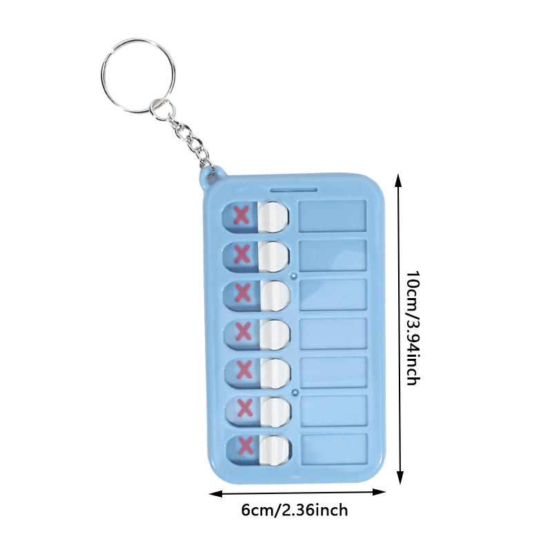 Daily Schedule Keyring Chore Chart Key Chain Planner To Do List Chart Board Portable Daily Plan Board Home Chore Chart Keychain