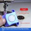 Magnet Lock Stitcher Sewing Machine Accessories New Multi-Purpose Magnet Gauge Edge Polygonal Anti-Curling Plastic Positioner