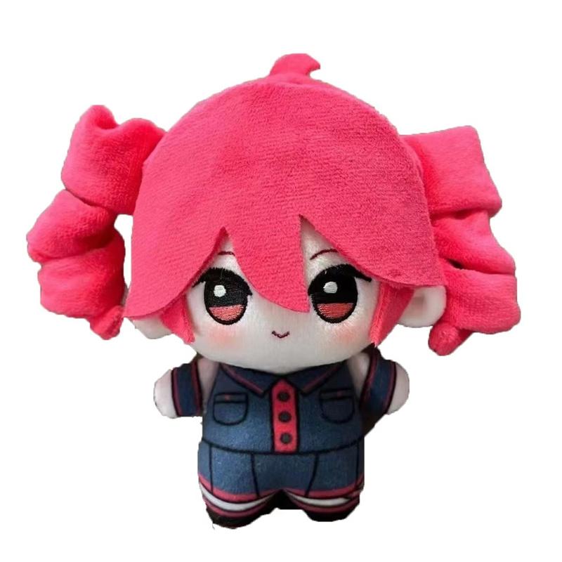 10CM Jeu Anime Kasane Teto Costume Cosplay Porte-clés Doux Peluche Adorable Pendentif Sac à Dos Porte-clés Cadeaux d'Anniversaire Noël