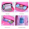 OEING Girls' Lightweight Oxford School Backpack