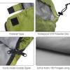 Adult Single Camping Sleeping Bag Envelope Style Winter Warm Thick Portable Outdoor Survival Hiking Travel