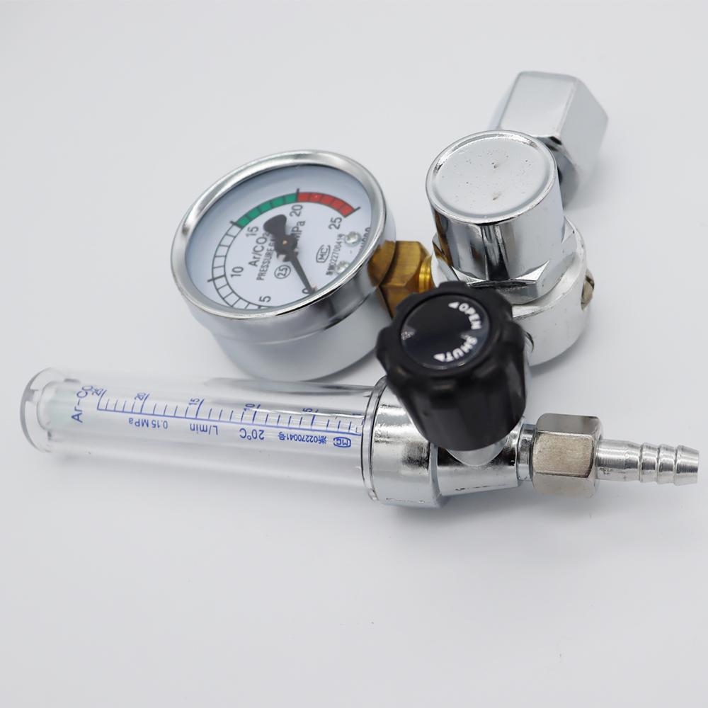 New 2025, CO2 Flow Meter Mig Tig 0-25 MPa, Standard Flow Meter, Welding Device, Argon Pressure Reducer
